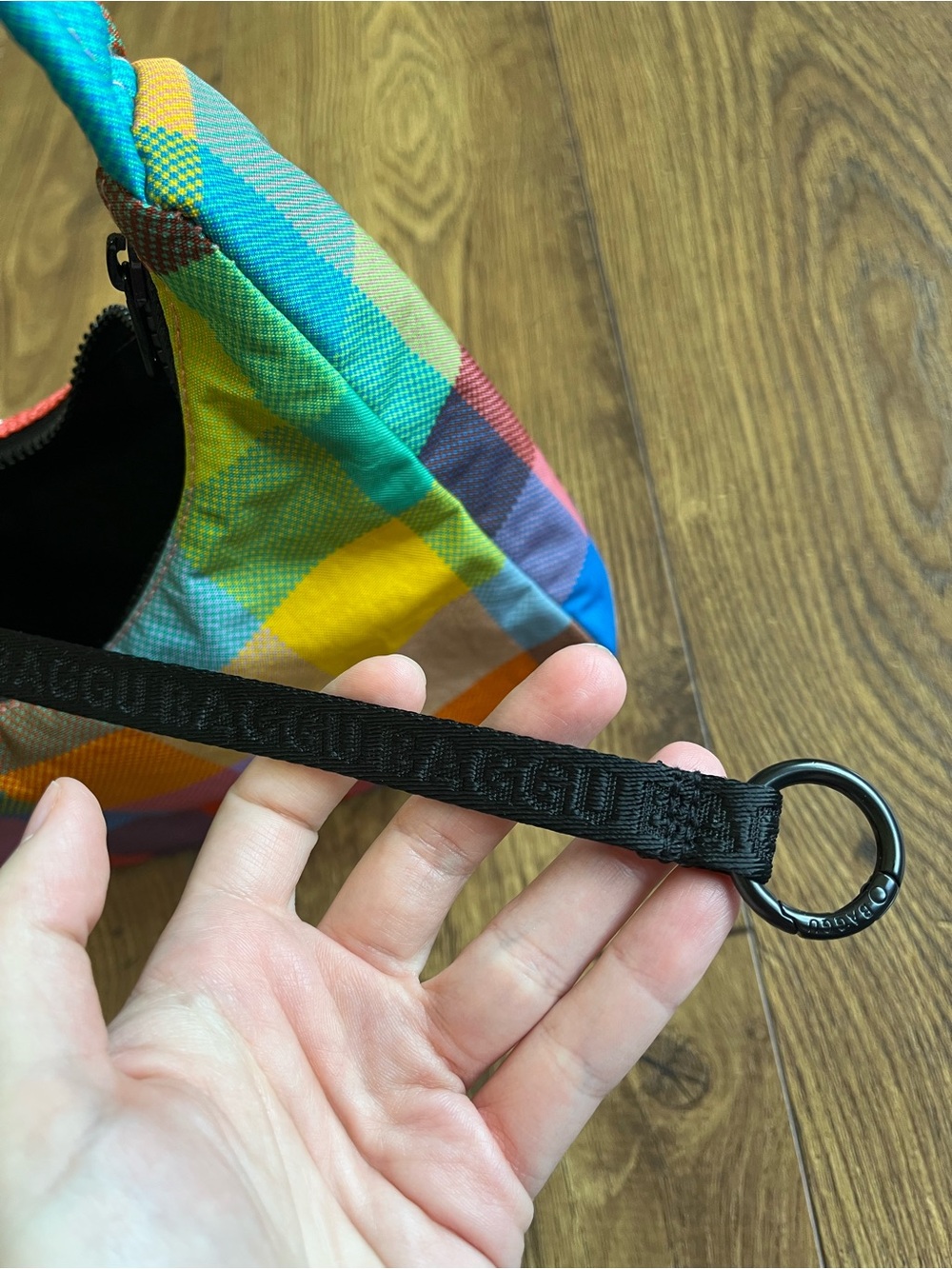 BAGGU Madras Mini Shoulder Bag - Picture 9 of 15